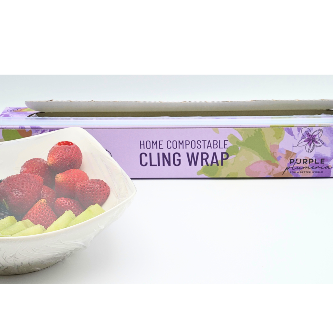 Home Compostable Cling wrap Bundle, 4 Boxes