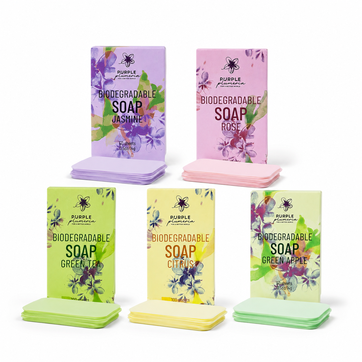 Biodegradable Soap Sheets. Perfect for Camping & Travel