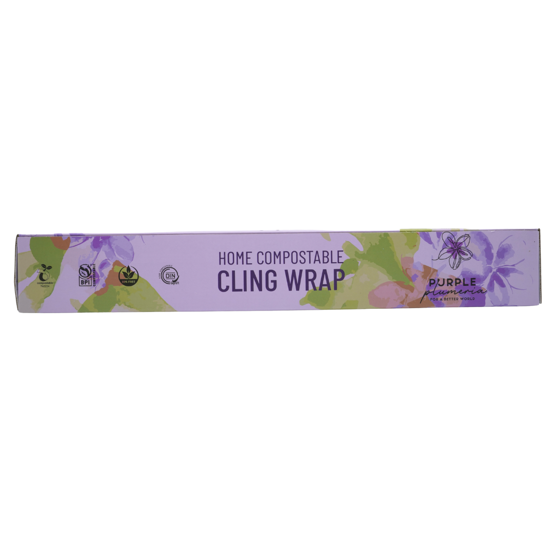 Compostable Cling Wrap | Plant-Based, Free from Microplastics