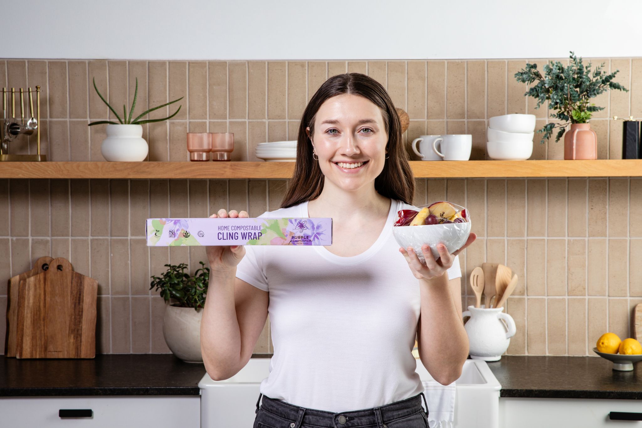 Compostable Cling Wrap | Plant-Based, Free from Microplastics