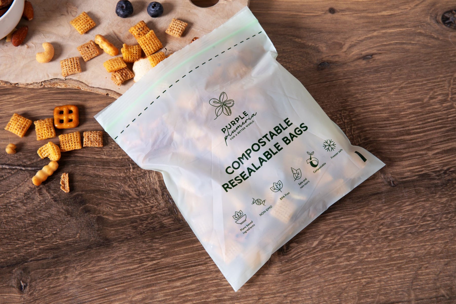 Easyfriendly Compostable Eco-Friendly Compostable Ziplock Bags | PurplePlumeria