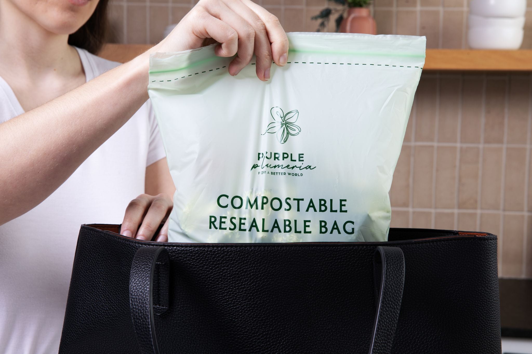 Compostable Resealable Bags | Keep Your Food Fresh