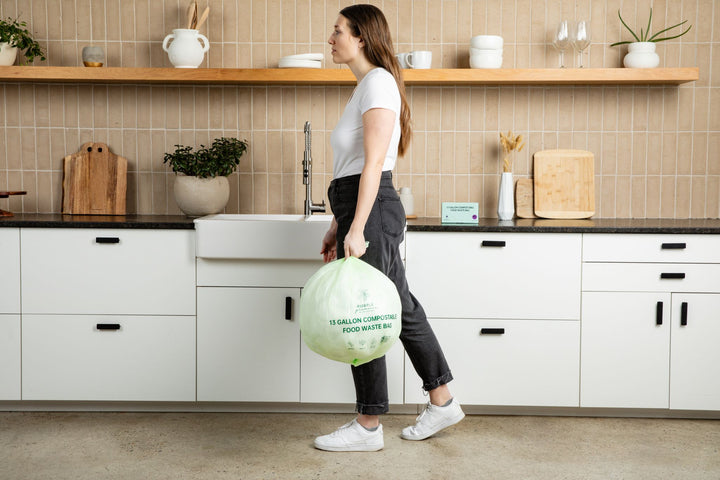 New! Compostable Kitchen Garbage bags (13 Gallon or 3 Gallon)